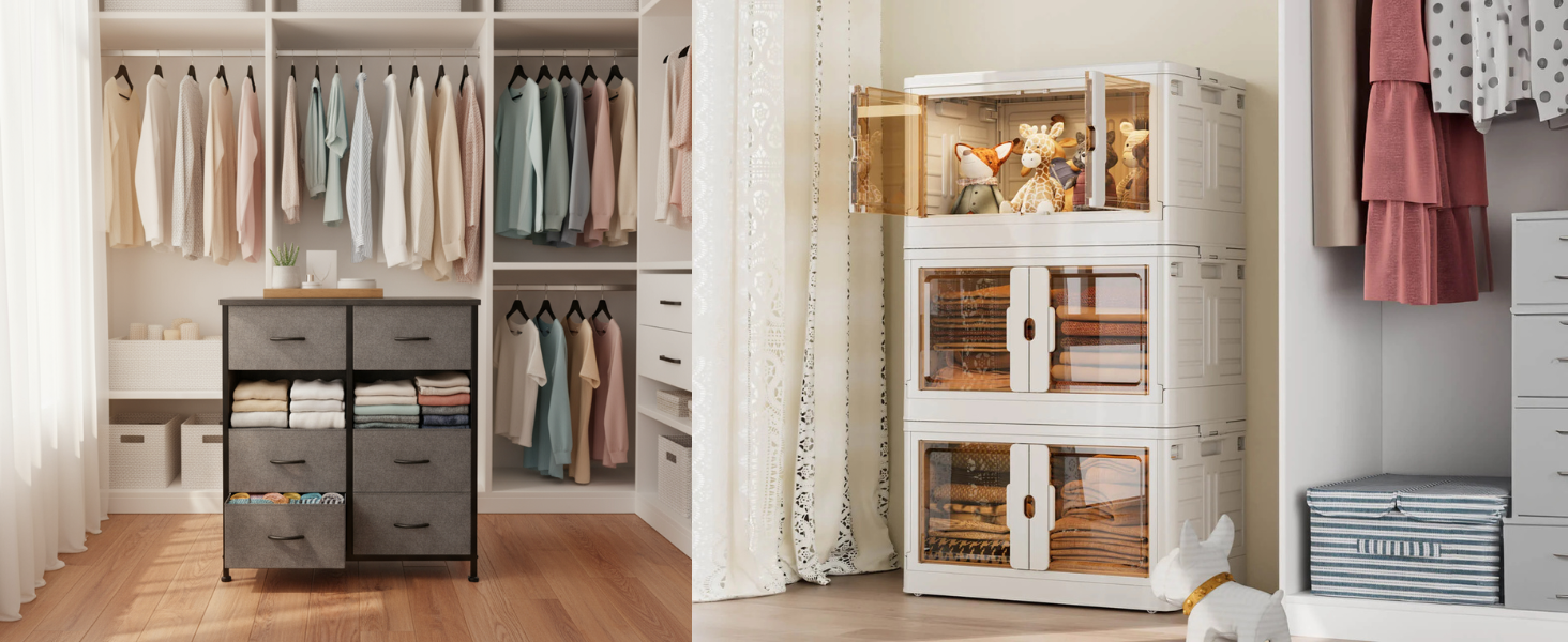 Decluttering in Action: How to Organize Your Closet with Storage Towers