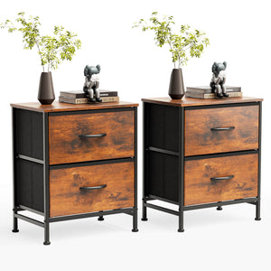 🎁 Sweetcrispy Nightstand 2 Piece Set for Bedroom (100% off)
