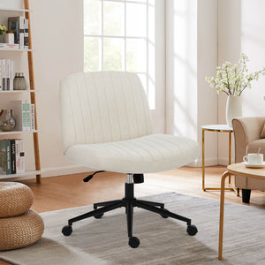 Sweetcrispy Armless Plank Chair, Adjustable, for Bedroom