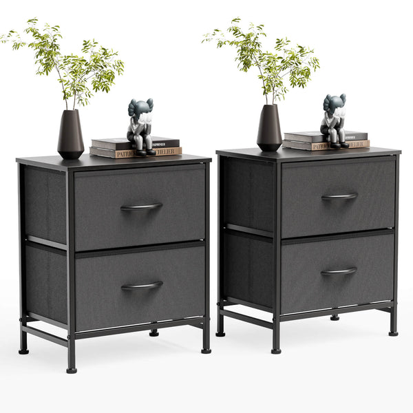 🎁 Sweetcrispy Nightstand 2 Piece Set for Bedroom (100% off)