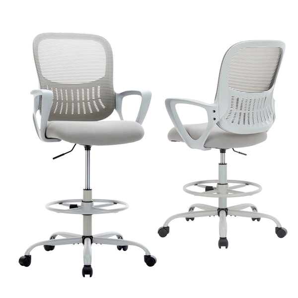 Sweetcrispy Tall Office Chair Height Adjustable
