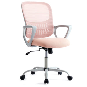 Sweetcrispy Office Chair with Lumbar Support and Armrests