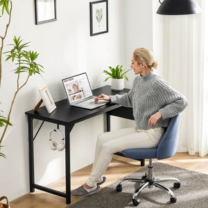 Sweetcrispy Computer Desk with Organizer for Office Bedroom