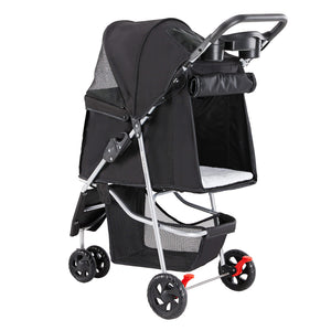 Sweetcrispy Foldable Pet Outdoor Stroller