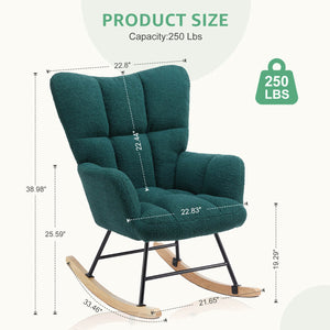 fuzzy recliner chair