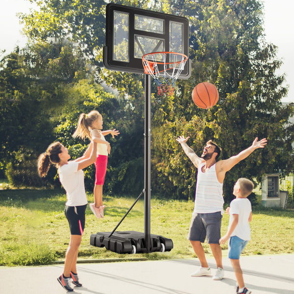 Sweetcrispy Portable Basketball Hoops for Indoors and Outdoors
