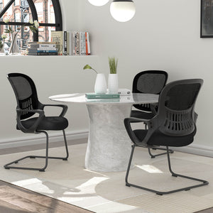 Sweetcrispy Office Chair with Storage Basket for Office