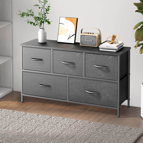🎁 Sweetcrispy Storage Cabinet with Metal Frame for Bedroom Dresser (100% off)