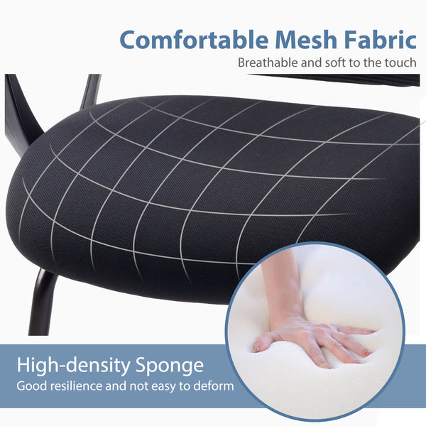 Sweetcrispy Office Chair with Storage Basket for Office