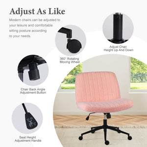 Sweetcrispy Armless Plank Chair, Adjustable, for Bedroom