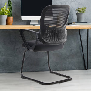Sweetcrispy Office Chair with Storage Basket for Office