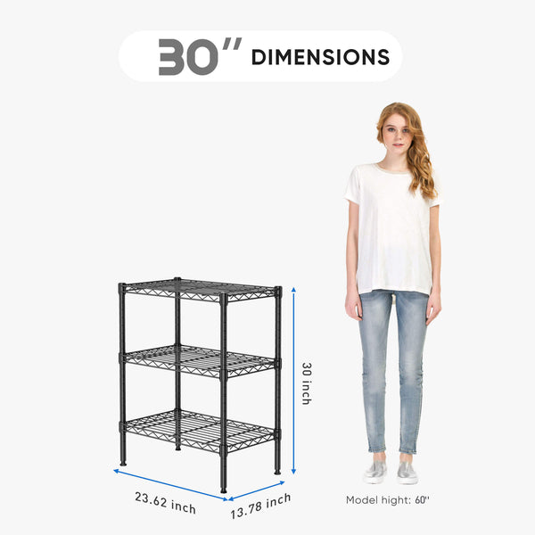 Sweetcrispy Shelf Metal Heavy Duty Construction For Kitchen Pantry