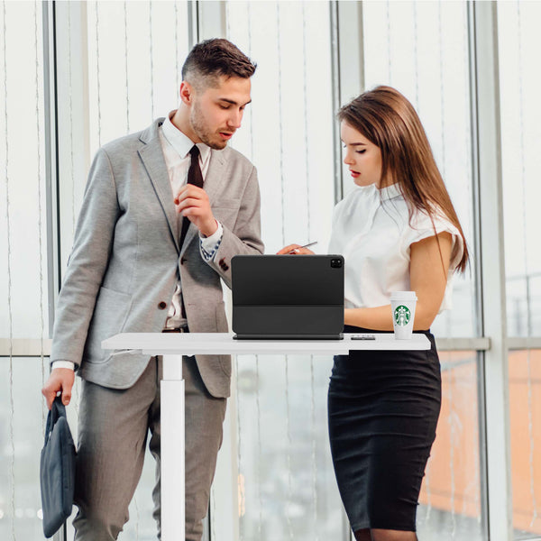 Sweetcrispy Removable Standing Table for Bedroom Office