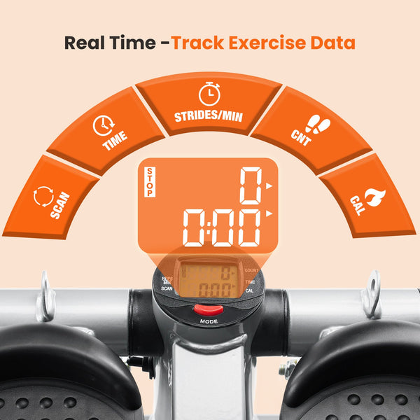 Edx Mini Home Resistance Stepper for Indoor Fitness