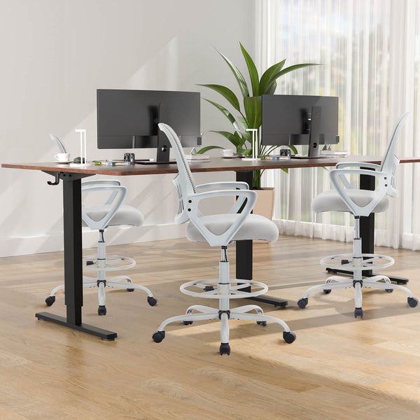 Sweetcrispy Tall Office Chair Height Adjustable