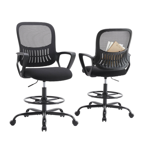 Sweetcrispy Tall Office Chair Height Adjustable