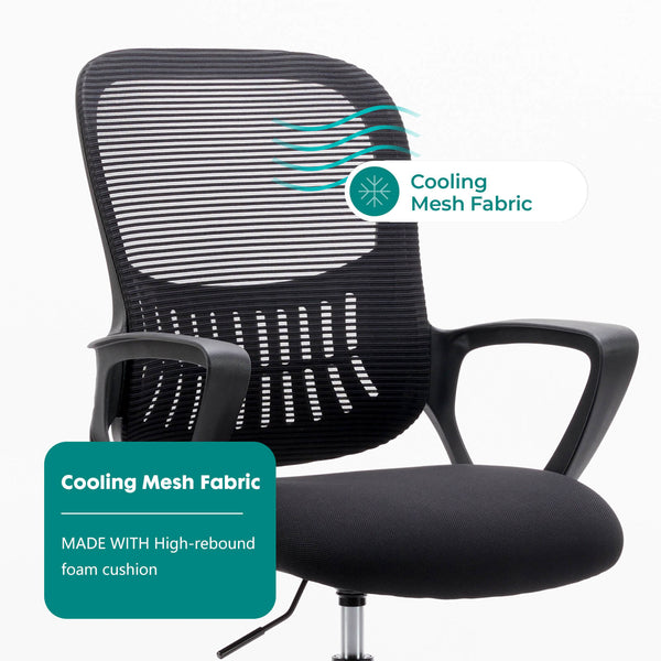 Sweetcrispy Tall Office Chair Height Adjustable