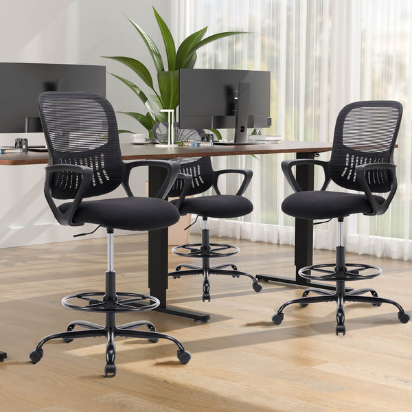 Sweetcrispy Tall Office Chair Height Adjustable