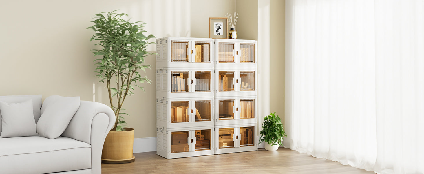 🌟 Space-Saving Magic for Modern Living: Meet SweetCrispy's Collapsible Storage Box 🌟