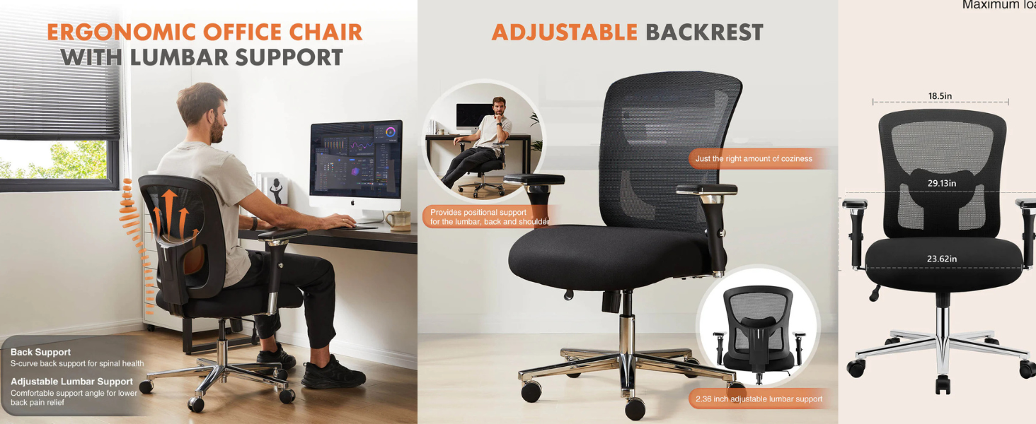 Why Lumbar Support Matters: A Complete Guide to Office Chair Back Support