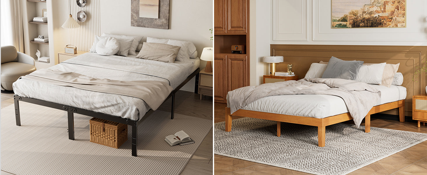 Metal vs. Wood Bed Frames