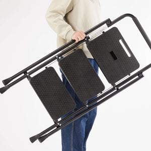 Sweetcrispy Anti-Slip Ladder for Accessing and Storing Items