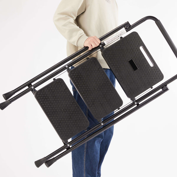 Sweetcrispy Anti-Slip Ladder for Accessing and Storing Items