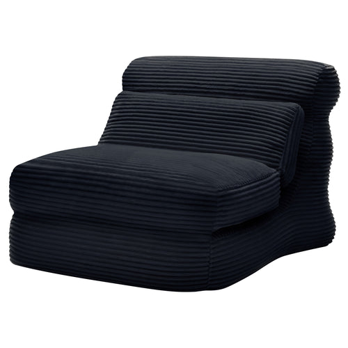 edx Folding Sofa Bed, 3 in 1 Convertible Sofa with Back Support, Portable Folding Chair Bed, Living Room Bedroom Comfortable Floor Sofa Lounge, Single Bed