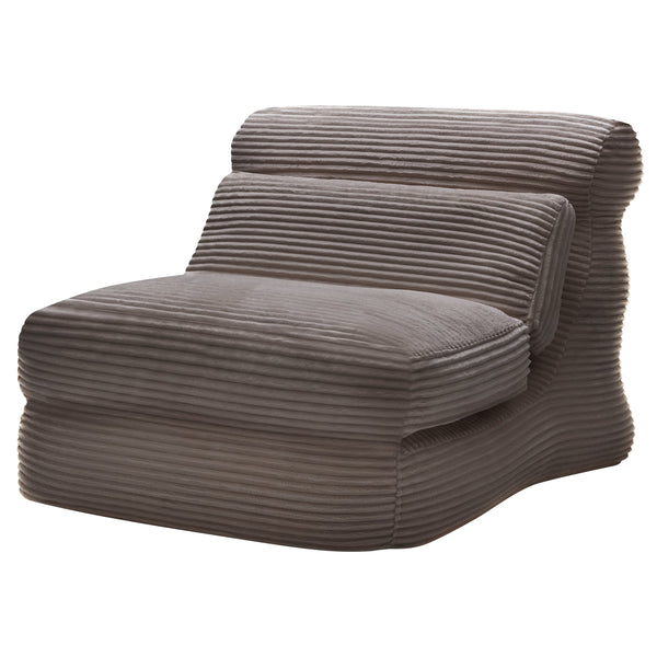edx Folding Sofa Bed, 3 in 1 Convertible Sofa with Back Support, Portable Folding Chair Bed, Living Room Bedroom Comfortable Floor Sofa Lounge, Single Bed