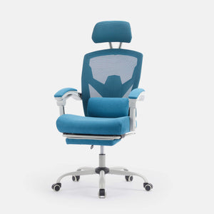 Sweetcrispy Office Chair with Lumbar Extendable Pedal