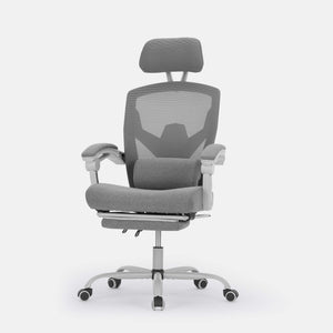 Sweetcrispy Office Chair with Lumbar Extendable Pedal