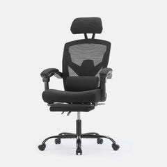 Sweetcrispy Office Chair with Lumbar Extendable Pedal