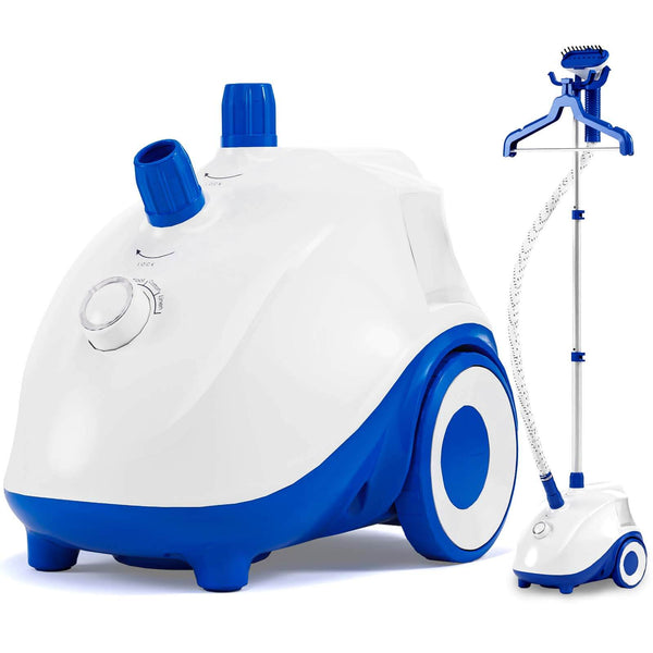 Sweetcrispy Vertical Steamer with Rollers for Home Use