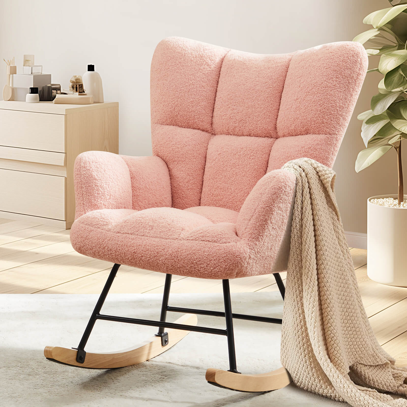 Sweetcrispy Rocking Chair Soft and Thick Patio Chairs Rockers – sweetcrispy