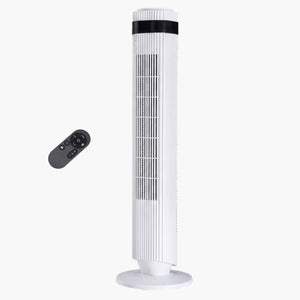 Sweetcrispy Quiet Bladeless Smart Tower Fan for Living Room