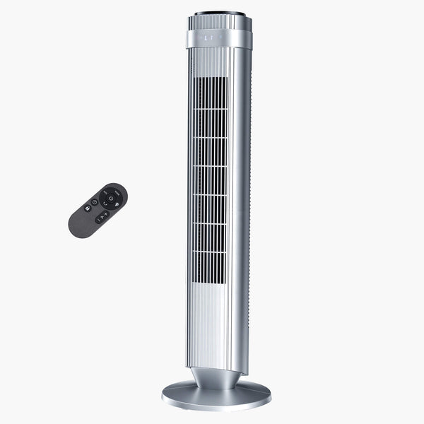 Sweetcrispy Quiet Bladeless Smart Tower Fan for Living Room