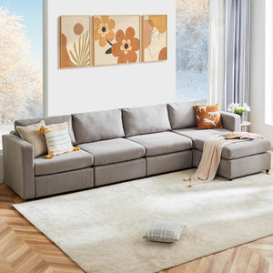 Sweetcrispy Convertible Combo Sofa Bed for Living Room