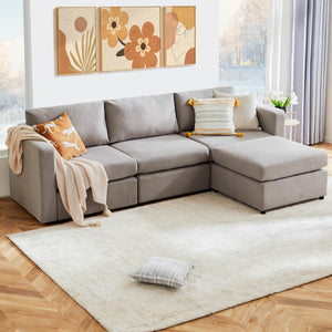 Sweetcrispy Convertible Combo Sofa Bed for Living Room