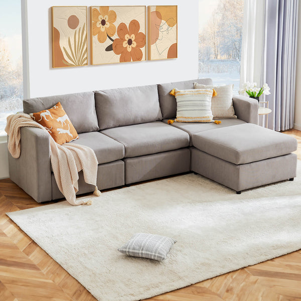 Sweetcrispy Convertible Combo Sofa Bed for Living Room