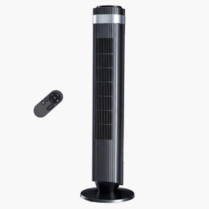 Sweetcrispy Quiet Bladeless Smart Tower Fan for Living Room