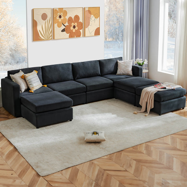 Sweetcrispy Convertible Combo Sofa Bed for Living Room