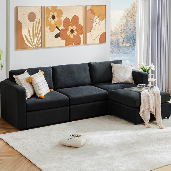 Sweetcrispy Convertible Combo Sofa Bed for Living Room