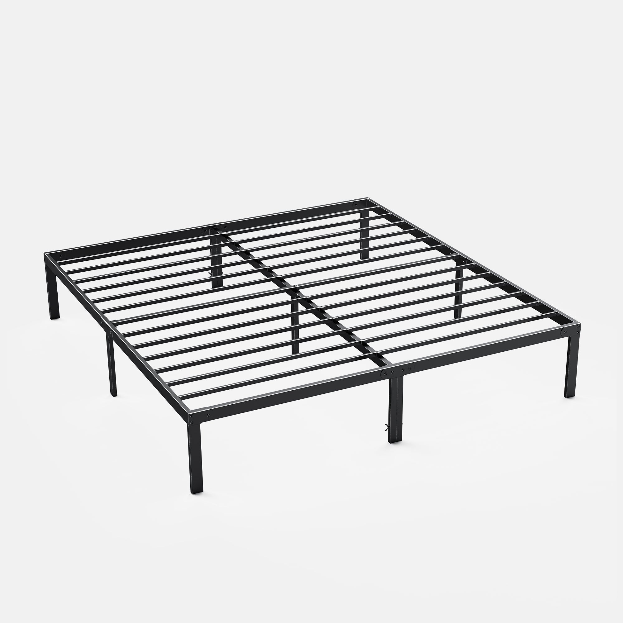 Sweetcrispy Heavy Duty Metal Bed Frame with Under-Bed Storage for Bedroom – sweetcrispy