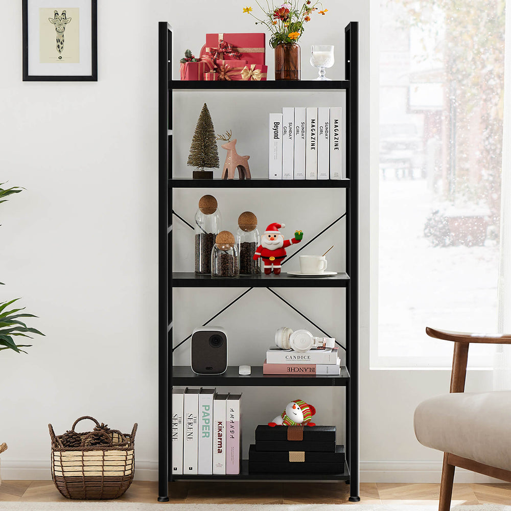 Sweetcrispy Shelf Bookcase for Living Room Bedroom