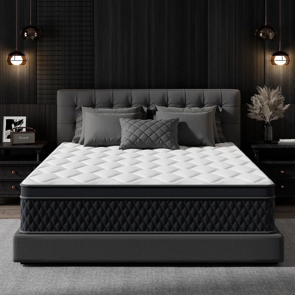 edx Mattress in a Box, Memory Foam Hybrid with Pocketed Springs and Pressure Relief