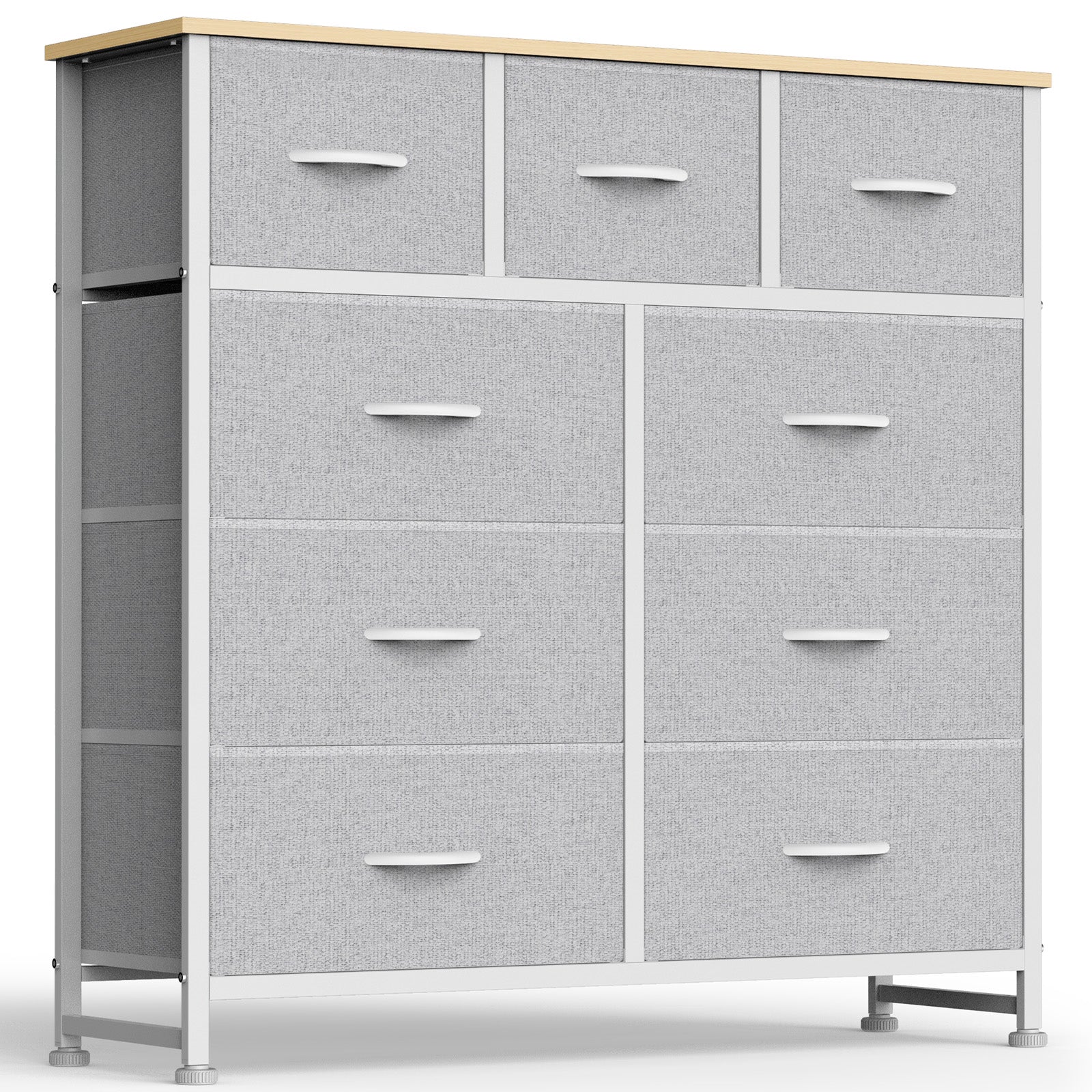 SWEETCRISPY Fabric Dresser, Storage Chest For Bedroom, Closet, Living Room, Hallway