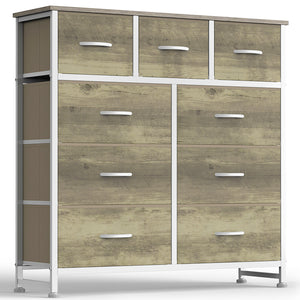 SWEETCRISPY Fabric Dresser, Storage Chest For Bedroom, Closet, Living Room, Hallway