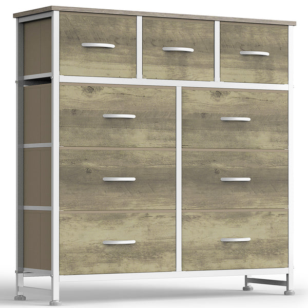 SWEETCRISPY Fabric Dresser, Storage Chest For Bedroom, Closet, Living Room, Hallway