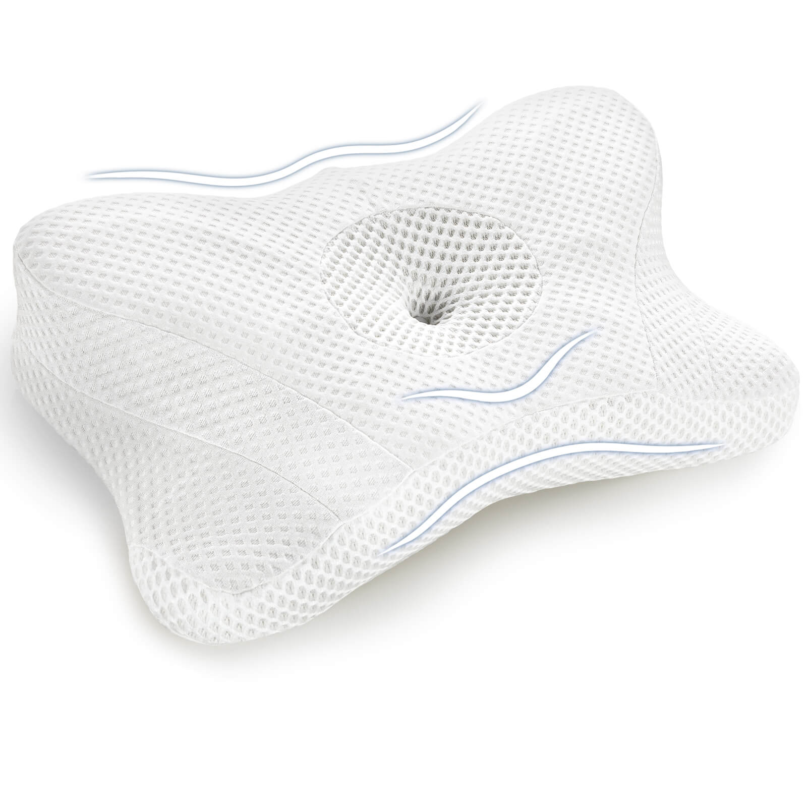 Sweetcrispy Cervical Pillow Memory Foam for Improved Sleep Comfort