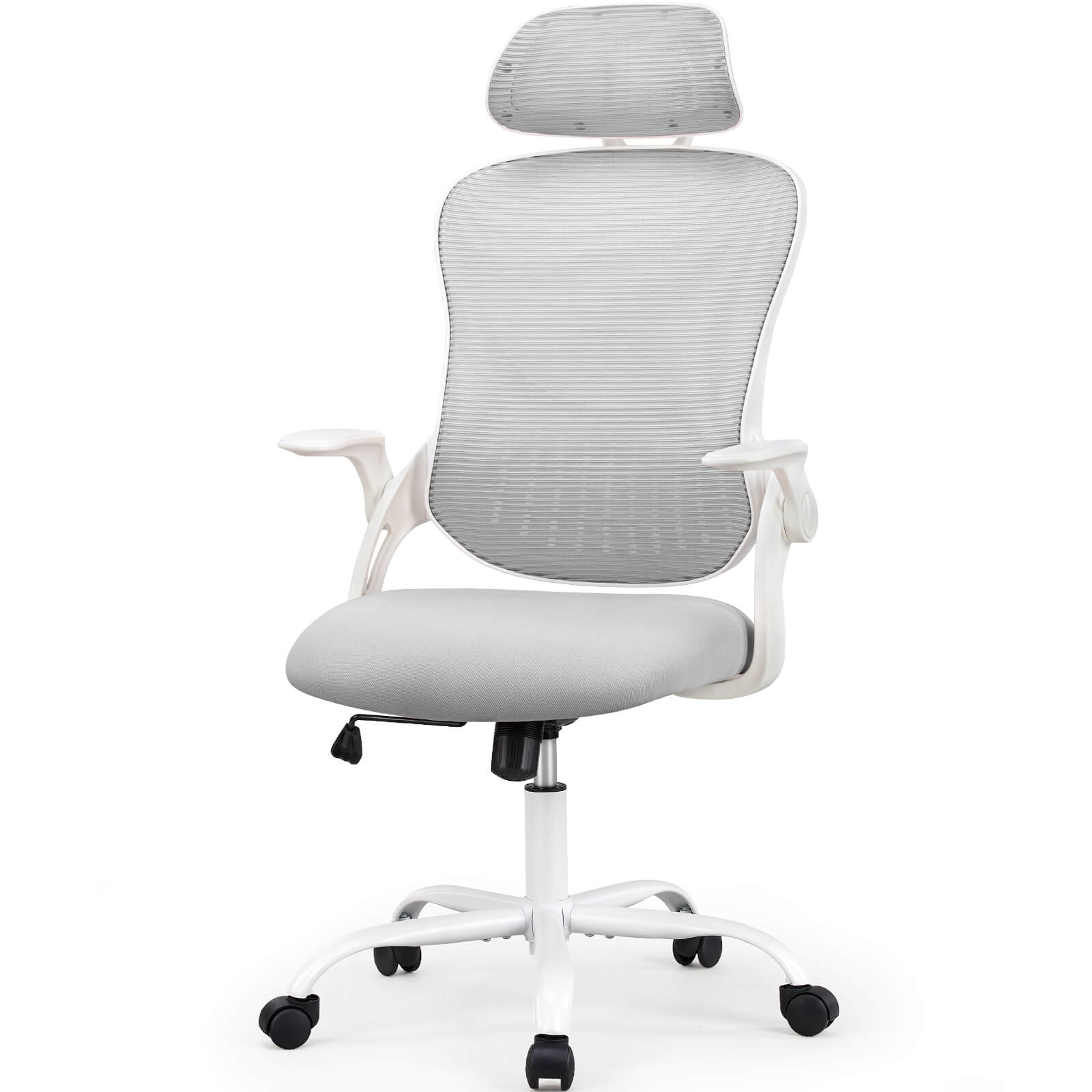 Sweetcrispy Office Chair High Back with Adjustable Headrest for Office – sweetcrispy